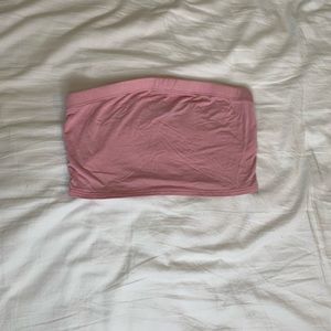 Mauve pink tube top